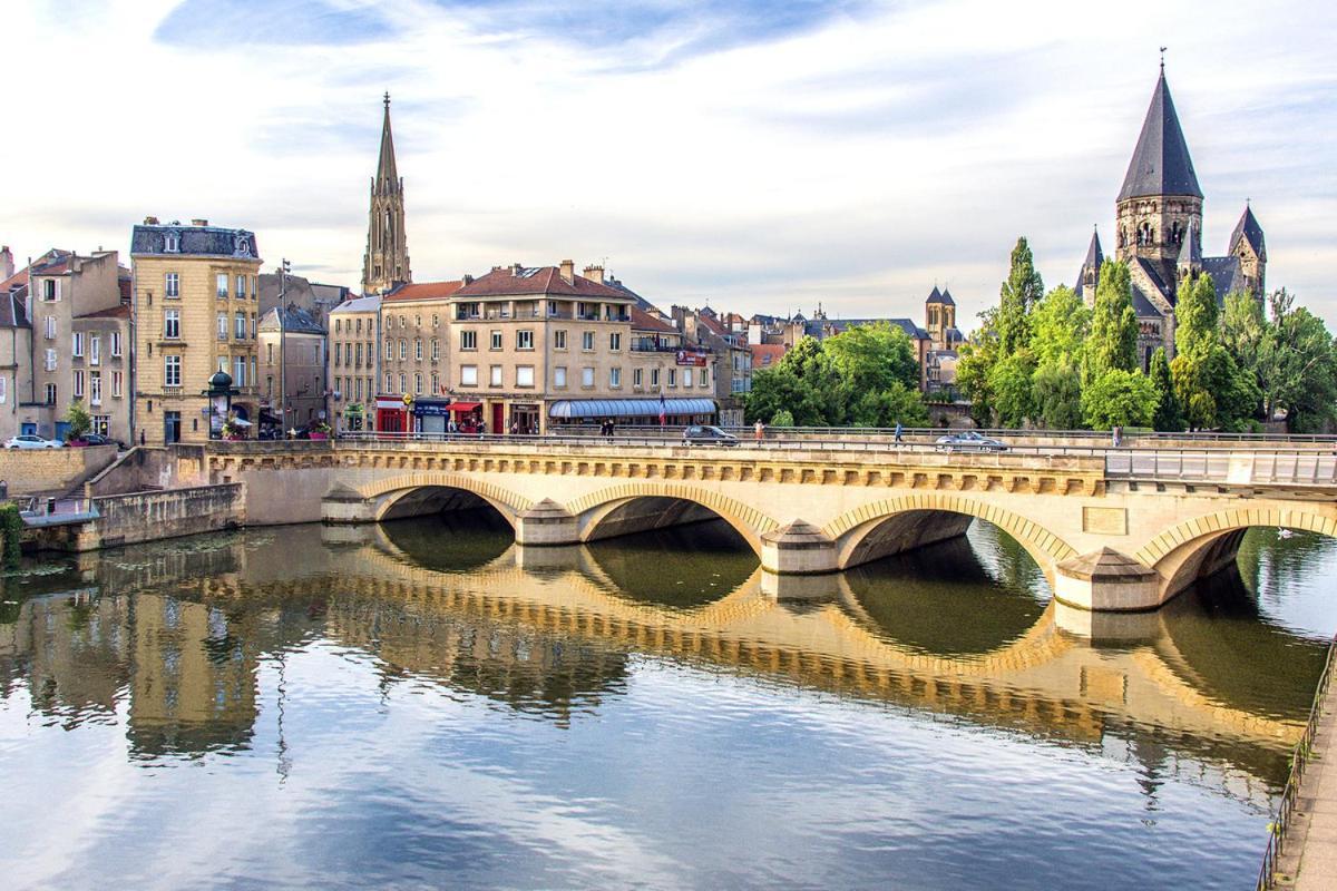 Le Muse Quartier Ville Proche Transport Parking Prive Un-Sejour-A-Part Metz Exterior foto